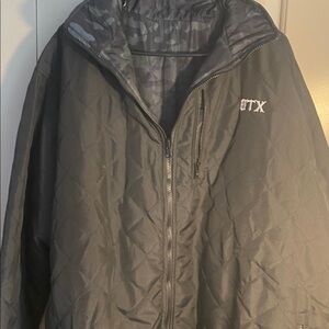 OTX Black  Reversible Quilted Jacket 3XL